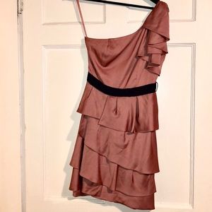 One-Shoulder Semi Formal Dress